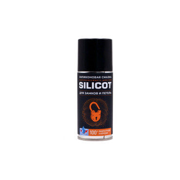Смазка силиконовая для замков и петель Silicot Sprey ВМПАВТО, аэрозоль 210 мл (шт)