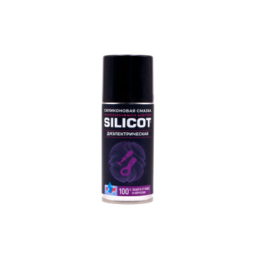 Смазка силиконовая диэлектрическа Silicot Sprey ВМПАВТО, аэрозоль 210 мл (шт)
