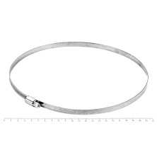 Хомут червячный 200-220/9 нерж. W2 (AISI 430) (шт)