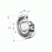 Подшипник SKF 6210 2RS (180210) 50*90*20мм (шт)