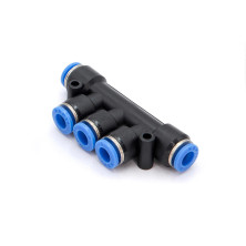 Пневмофитинг цанговый разветвитель 5-PK 6 (шт)