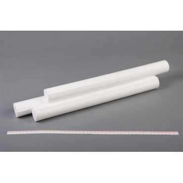 Фторопласт стержень Ф 40 мм (~400 мм) пресс.  (кг)