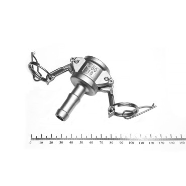 Камлок из нержавеющей стали C-050  1/2" (13 мм) (шт)