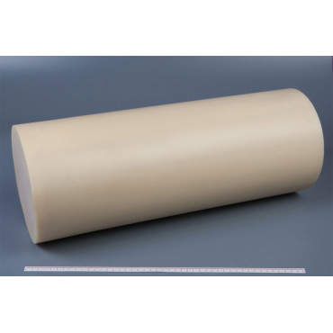 Капролон стержень ПА-6 Ф 200 мм (~500 мм, ~19,8 кг) г.Клин (шт)
